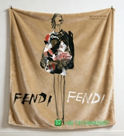 Fendi Throw Blankets